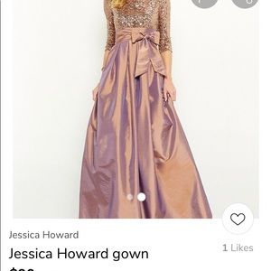 Modest style Jessica Howard Formal Gown size 12